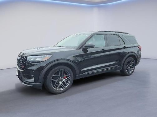 Agate Black Metallic 2025 Ford Explorer ST