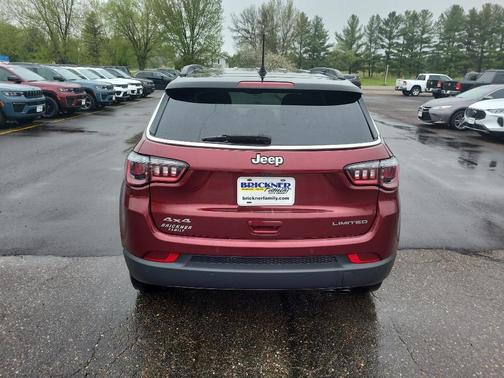 Velvet Red Pearlcoat 2021 Jeep Compass Limited