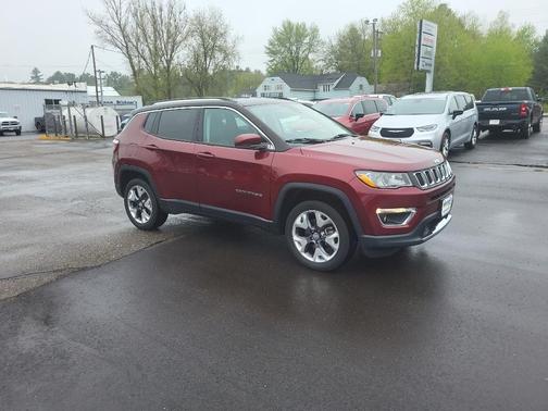Velvet Red Pearlcoat 2021 Jeep Compass Limited