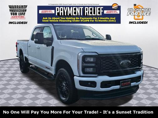 Oxford White 2025 Ford F-250 Lariat Truck