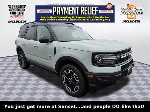 Cactus Green / Gray 2024 Ford Bronco Sport Outer Banks SUV