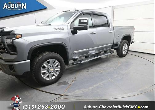 Sterling Gray Metallic 2025 Chevrolet Silverado 3500 High Country