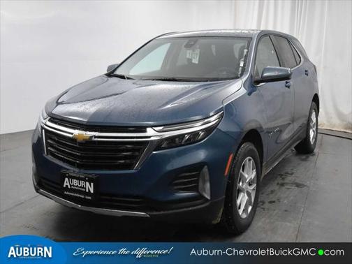 Lakeshore Blue Metallic 2024 Chevrolet Equinox 1LT