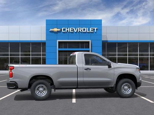 Sterling Gray Metallic 2026 Chevrolet Silverado 1500 WT