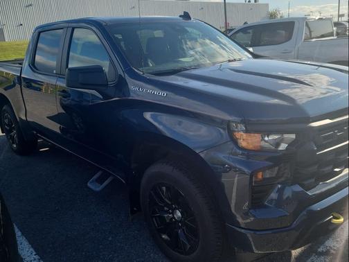 Northsky Blue Metallic 2023 Chevrolet Silverado 1500 Custom