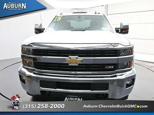 Summit White 2015 Chevrolet Silverado 3500 LTZ