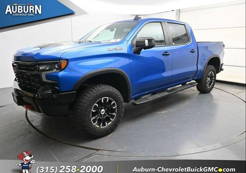 Glacier Blue Metallic 2022 Chevrolet Silverado 1500 ZR2