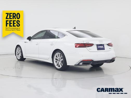 White 2023 Audi A5 Sportback S-Line Premium Plus