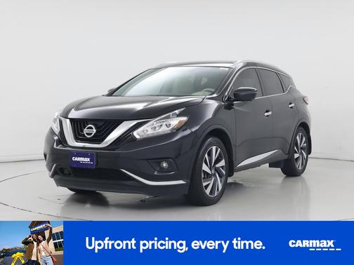 Black 2018 Nissan Murano Platinum