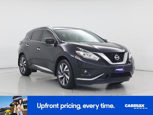 Black 2018 Nissan Murano Platinum