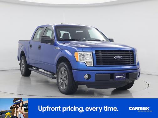 Blue 2014 Ford F-150 STX