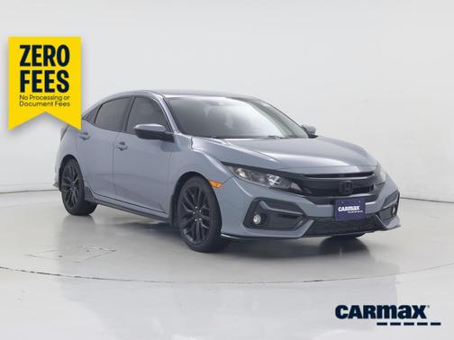 Gray 2021 Honda Civic Sport