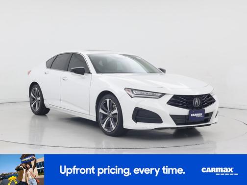 White 2025 Acura TLX Technology