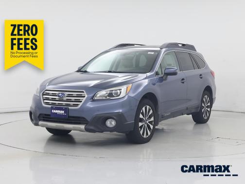 Blue 2017 Subaru Outback 3.6R Limited
