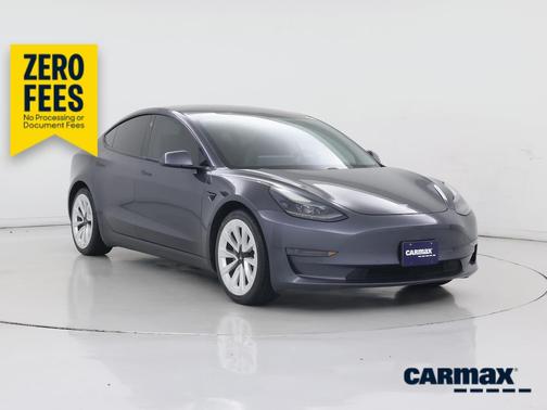 Gray 2021 Tesla Model 3 Standard Range Plus