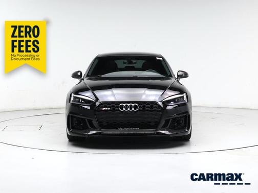 Black 2019 Audi RS 5