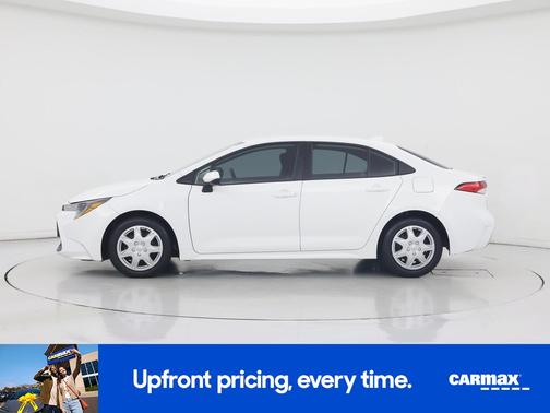 White 2022 Toyota Corolla LE