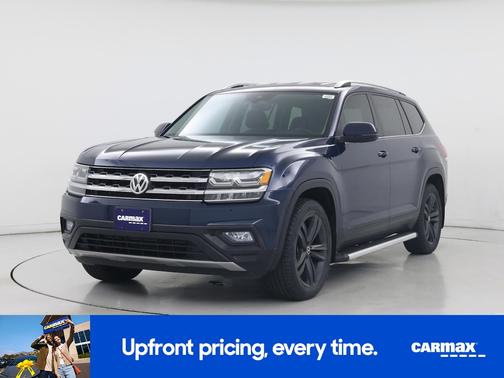 Blue 2018 Volkswagen Atlas SE w/Tech