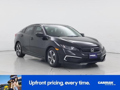 Black 2020 Honda Civic LX
