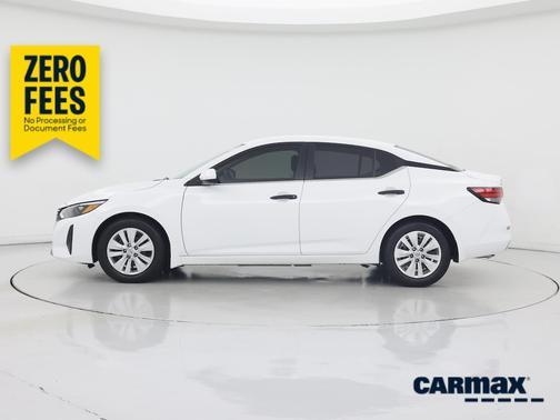 White 2025 Nissan Sentra S