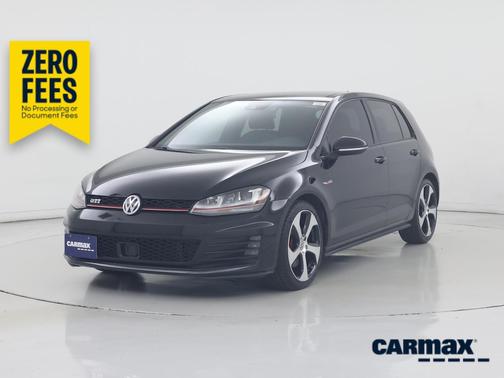 Black 2016 Volkswagen Golf GTI Autobahn