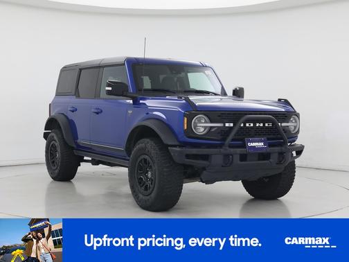 Blue 2021 Ford Bronco First Edition