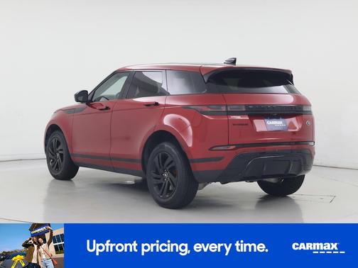Red 2021 Land Rover Range Rover Evoque SE