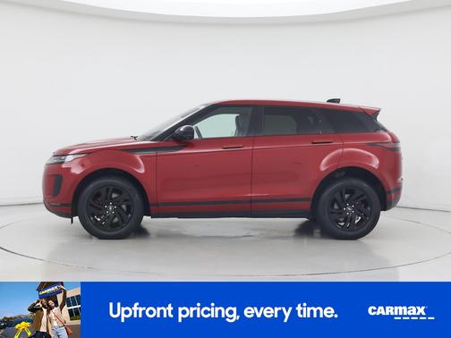 Red 2021 Land Rover Range Rover Evoque SE