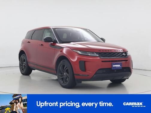Red 2021 Land Rover Range Rover Evoque SE