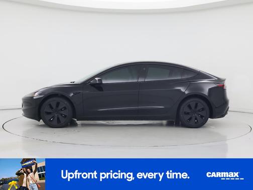 Black 2025 Tesla Model 3 Long Range
