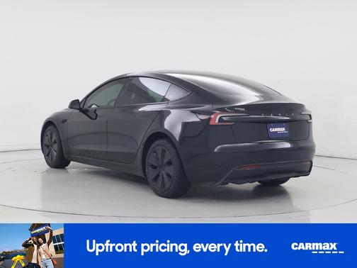 Black 2025 Tesla Model 3 Long Range