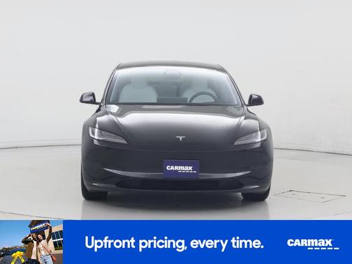 Black 2025 Tesla Model 3 Long Range