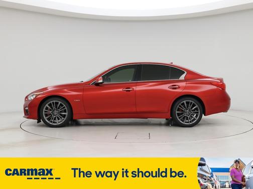2017 INFINITI Q50 Red Sport 400