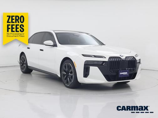 White 2024 BMW 740 I