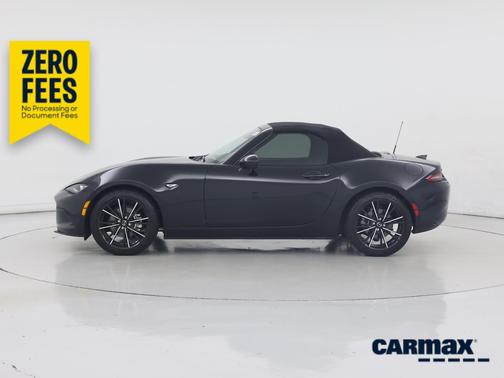 Black 2024 Mazda MX-5 Miata Grand Touring