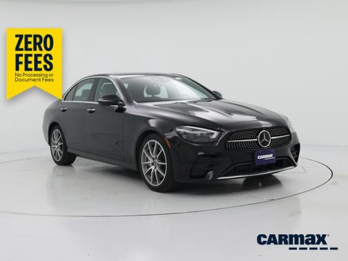 Black 2022 Mercedes-Benz E-Class