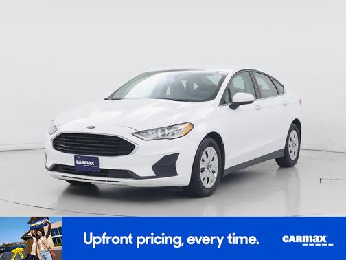 White 2020 Ford Fusion S
