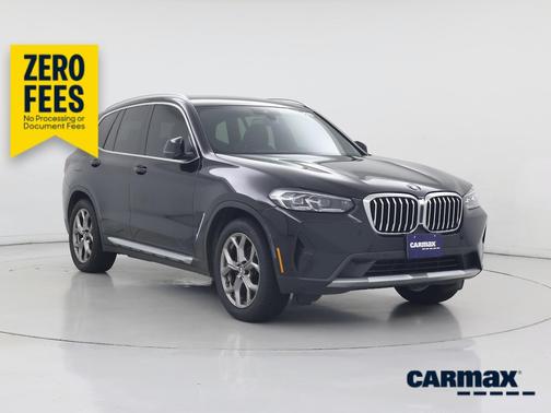 Black 2022 BMW X3 XDrive30i