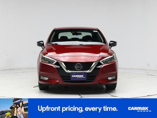 Red 2020 Nissan Versa SR