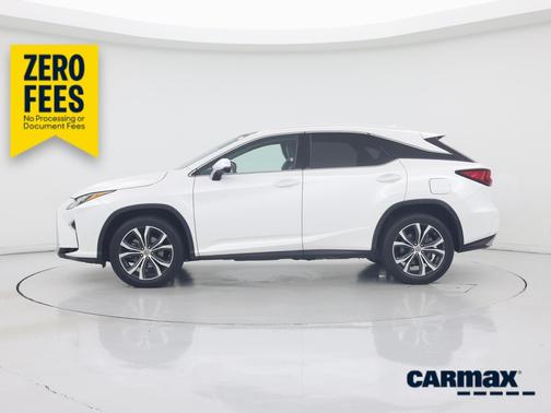 White 2017 Lexus RX 350