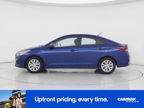 Blue 2020 Hyundai Accent SE