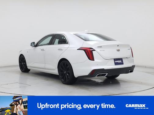 White 2022 Cadillac CT4 Luxury