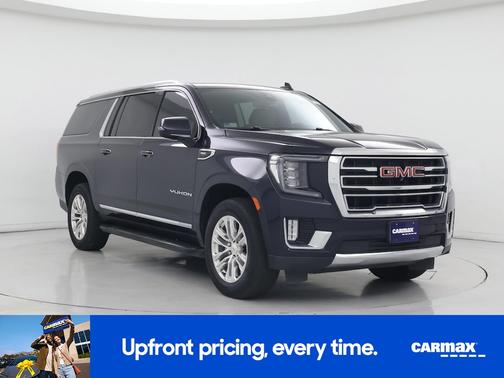Blue 2021 GMC Yukon XL SLT