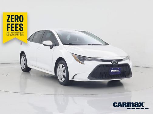 White 2020 Toyota Corolla LE