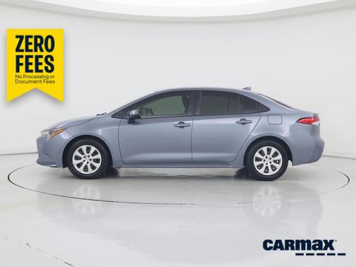Blue 2021 Toyota Corolla LE