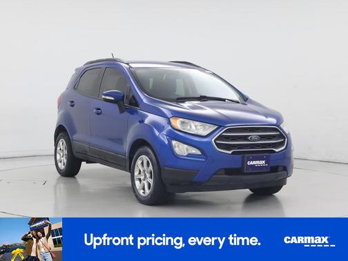 Blue 2021 Ford EcoSport SE