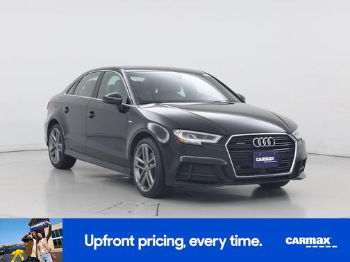 Black 2018 Audi A3 Prestige