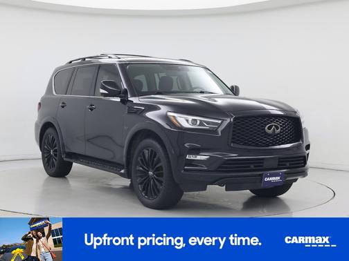 Black 2018 INFINITI QX80
