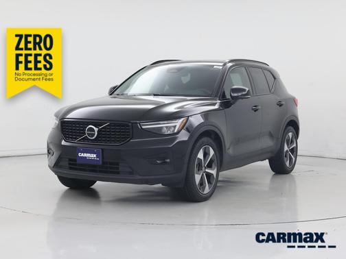 Black 2023 Volvo XC40 B4 Ultimate Dark Theme