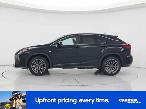 Black 2017 Lexus RX 350 F-Sport